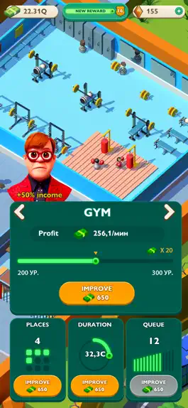 Game screenshot Idle Mini Prison - Tycoon Game apk