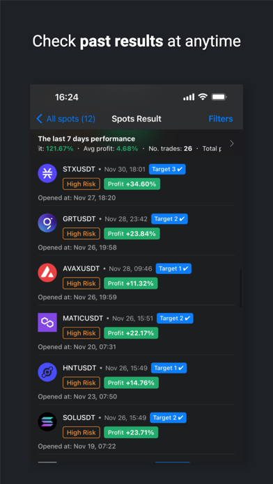 Signals - Crypto Screenshot