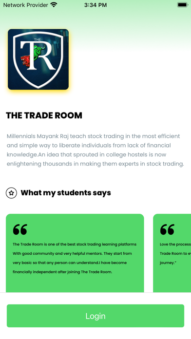 The Trade Room Screenshot