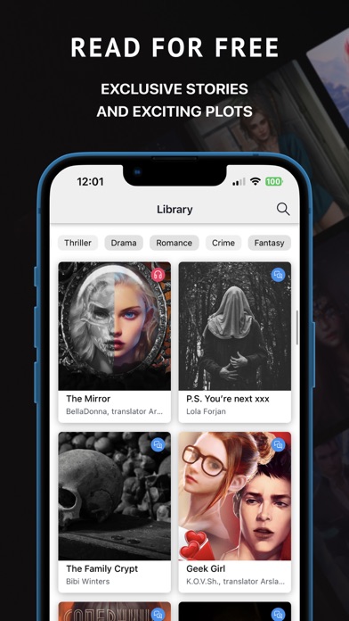 Catch — Thrilling Chat Stories Screenshot