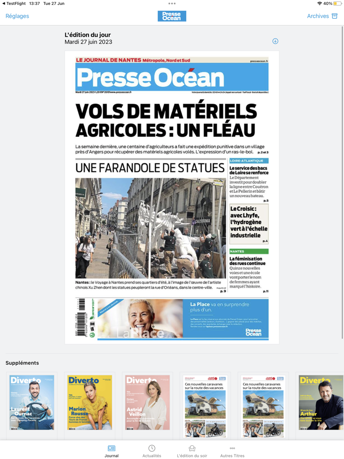 Presse Océan - Le Journal