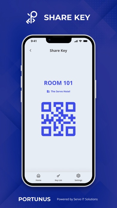 Portunus Digital Key Screenshot