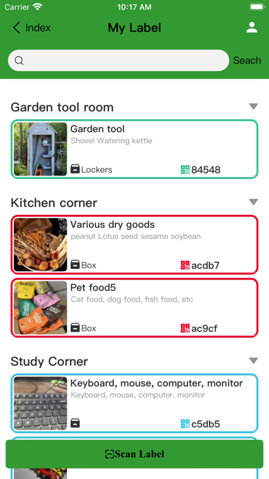 SmatageeQR Code Smart Labels Screenshot