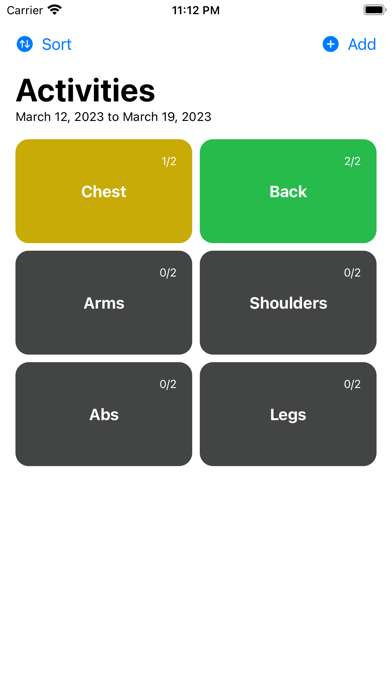 MuscleDone Screenshot
