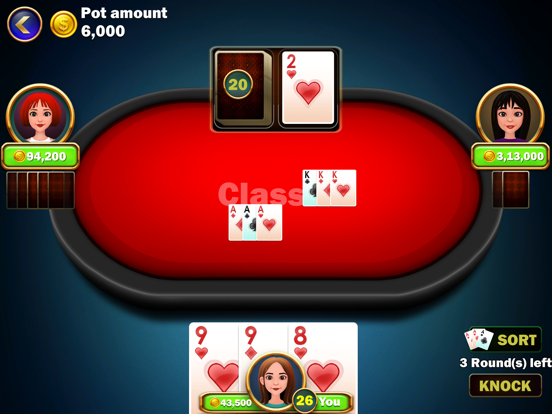 Tonk classic Tunk card game