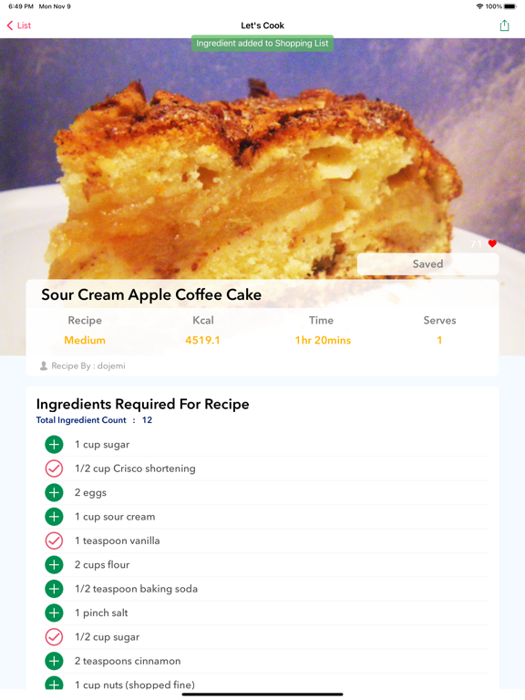 Screenshot #6 pour Cake Recipes : Festive Treats