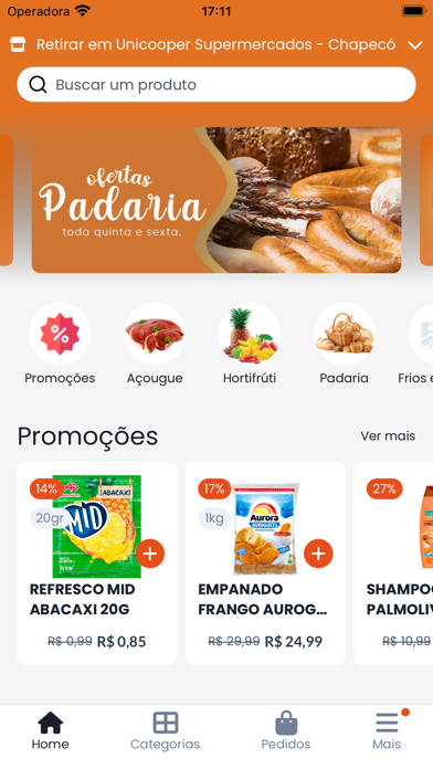 Unicooper Supermercados Screenshot