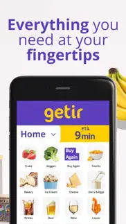 getir: groceries in minutes iphone screenshot 3