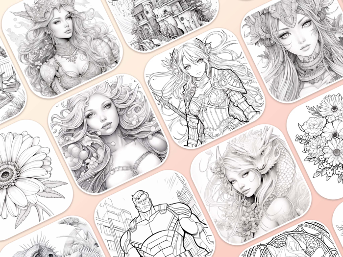 InColor Coloring and Drawing