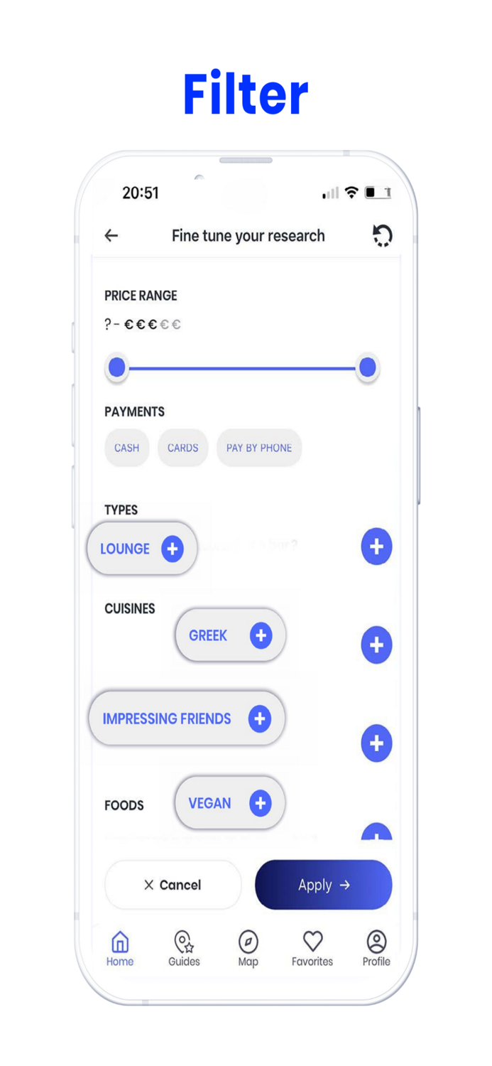 Superapp・Find merchants