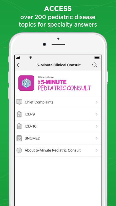 5 Minute Clinical Consult Screenshot