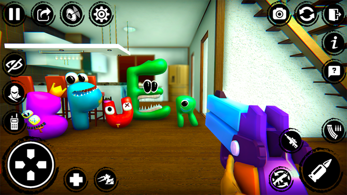 Alphabet Shooter Survival FPS