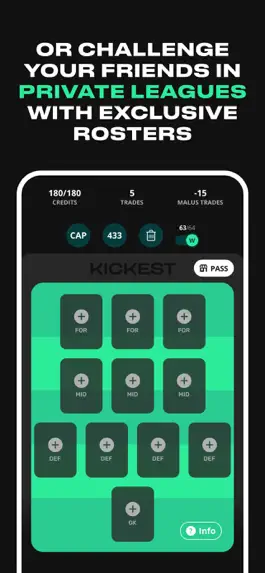 Game screenshot Kickest - Fantasy Football hack