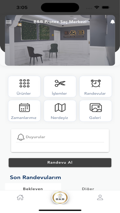 B&B Protez Saç Merkezi Screenshot