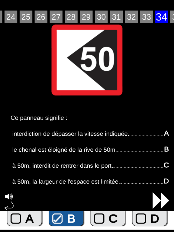 Screenshot #5 pour Examen Permis Bateau - Fluvial