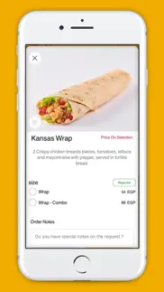 kansas chicken: food delivery iphone screenshot 4