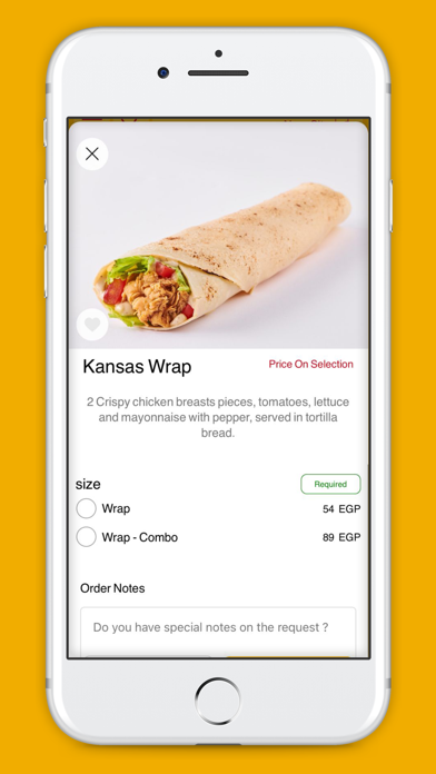 KANSAS CHICKEN: Food Delivery Screenshot