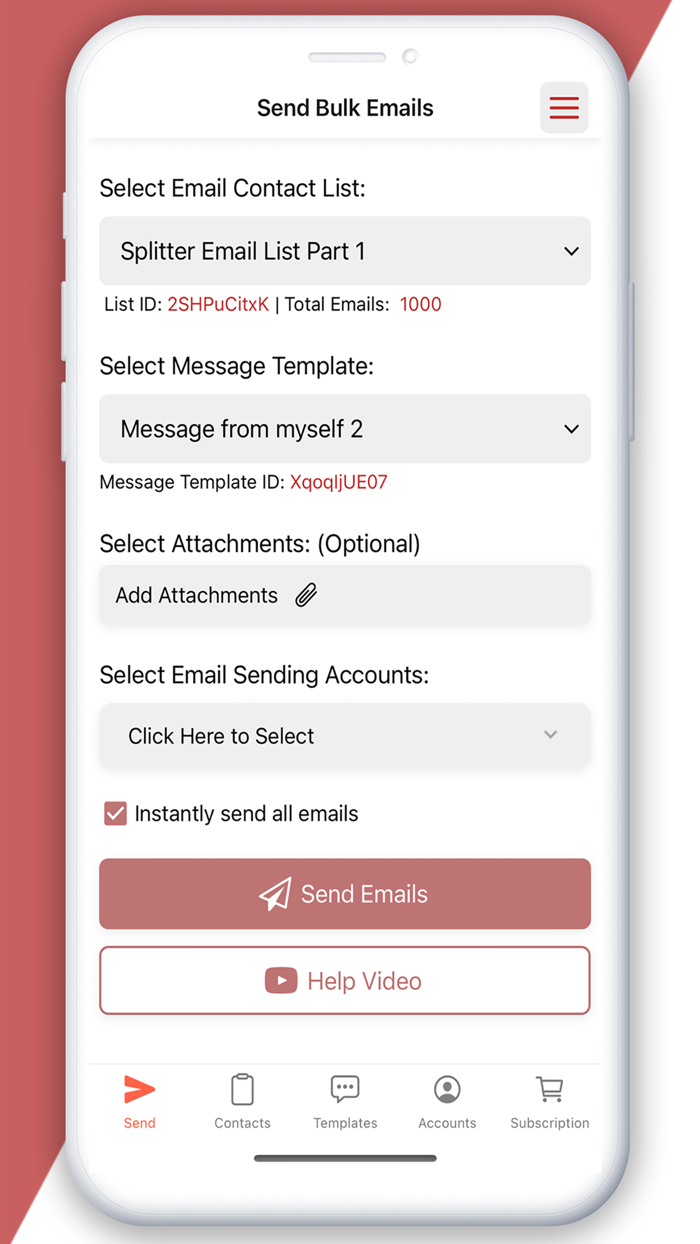 Mail Merge Bulk Email Sender