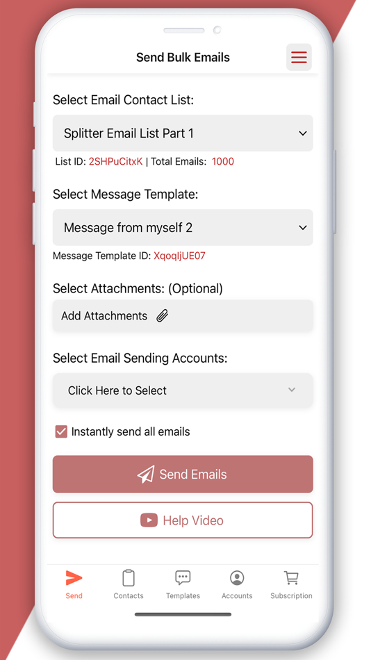 #9. Mail Merge: Bulk Email Sender (iOS) Oleh: AISHA AMBER IRFAN