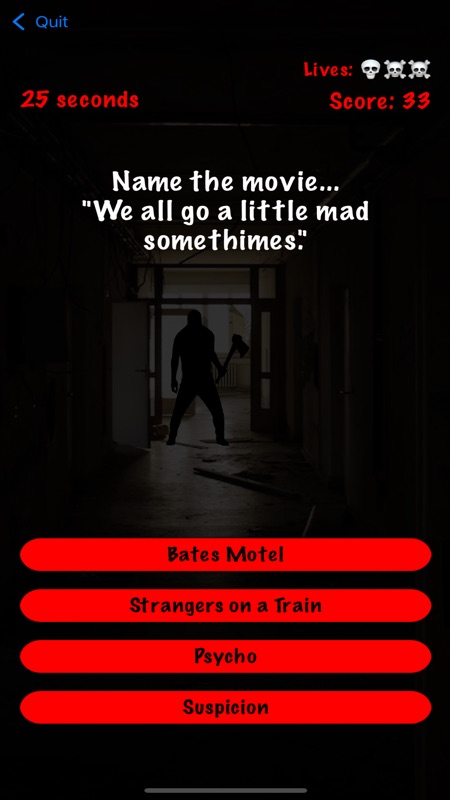 Trivia: Scary Horror Movies screenshot 4