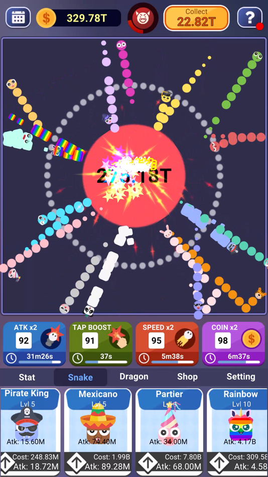 #4. Idle Snake VS Block (iOS) 由: Phong Dinh