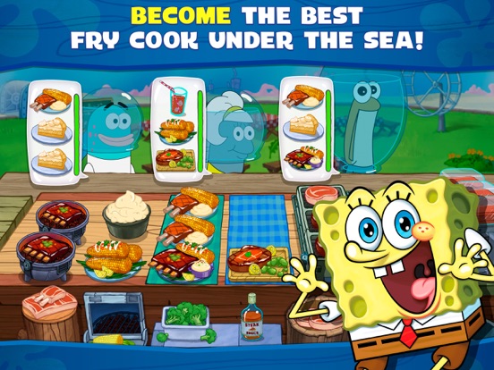 SpongeBob: Krusty Cook-Off iPad app afbeelding 1