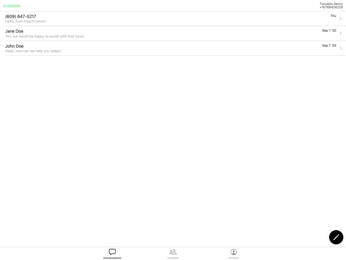 PeachComm Texting for Business