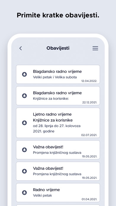 Gradska knjižnica Vinkovci Screenshot