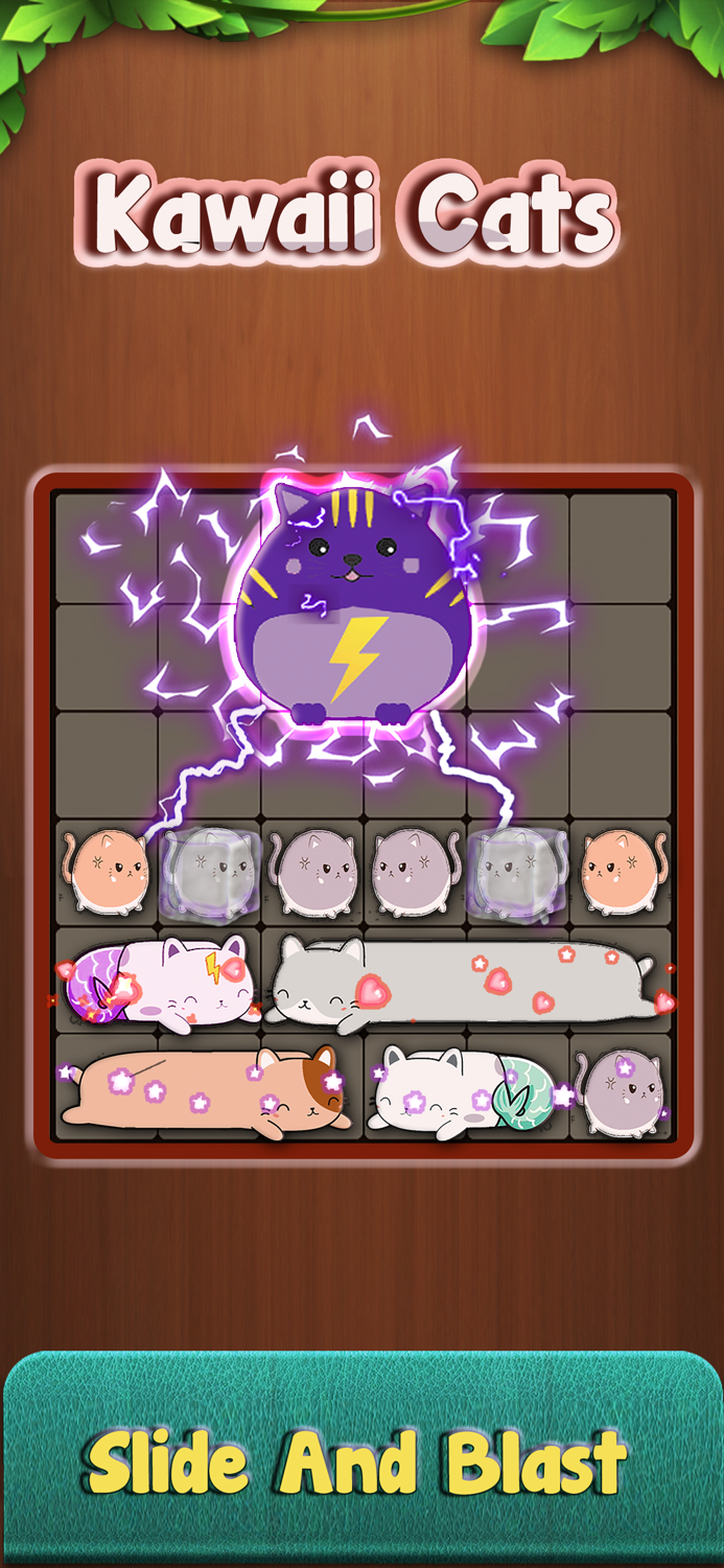 Cat Slidy  Kawaii Cats Puzzle