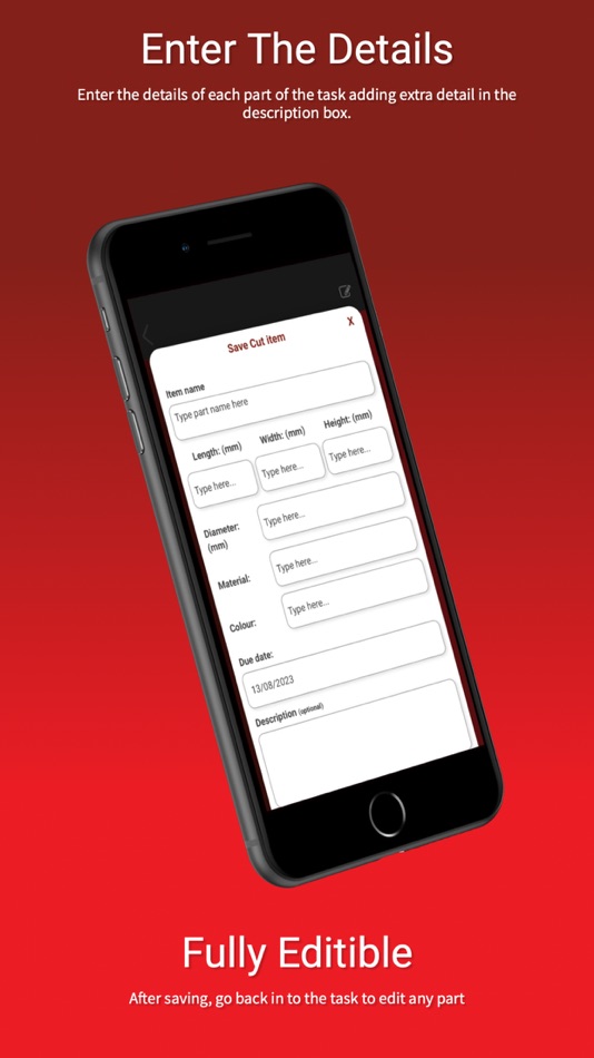 #4. Cut Lists (iOS) Bởi: Daniel Bush