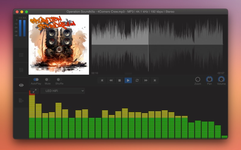 Ampado PRO - Audio Player Screenshot