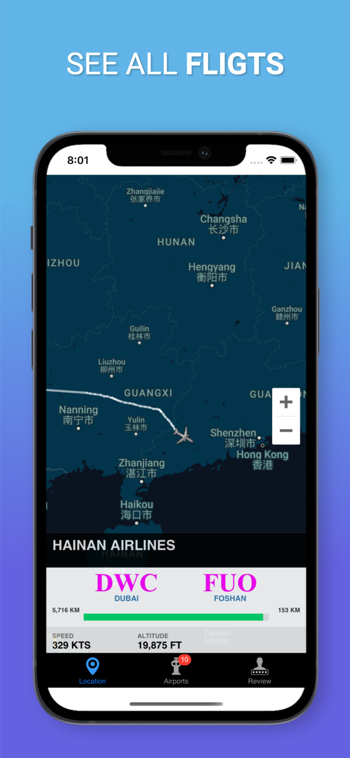 Air Tracker Hainan Airlines