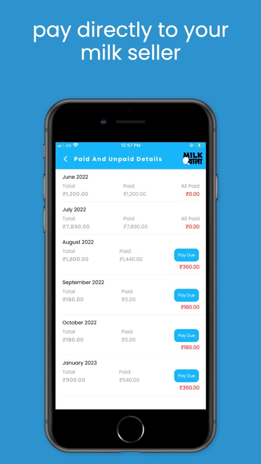 #4. Milk Wala - Customer (iOS) By: Paresh Gami