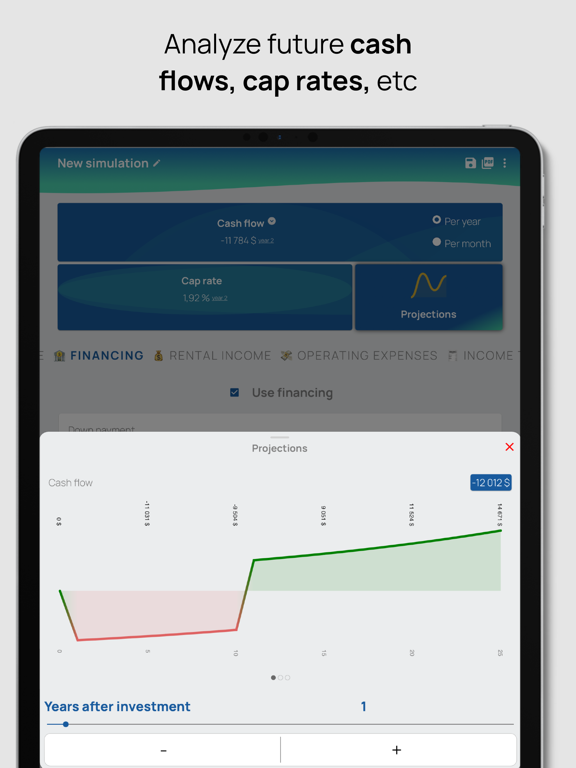 CapLens - Rental Analysis iPad screenshot