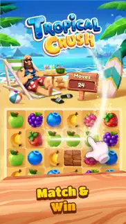 tropical crush: money games iphone screenshot 1