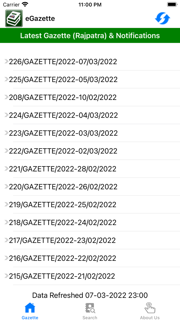 eGazette Rajpatra of Himachal