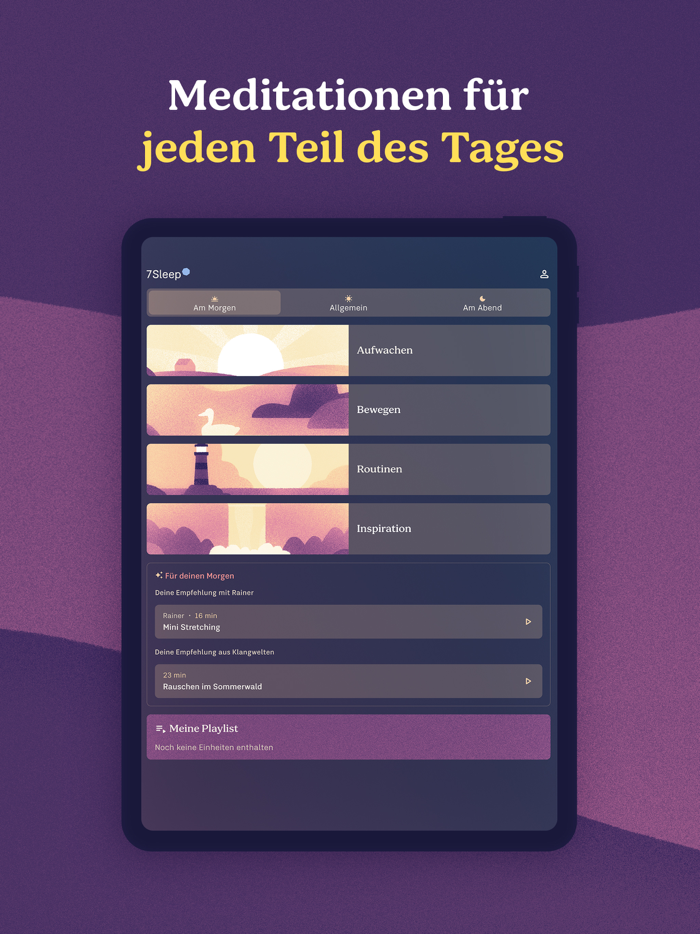 7Sleep - Schlaf and Achtsamkeit