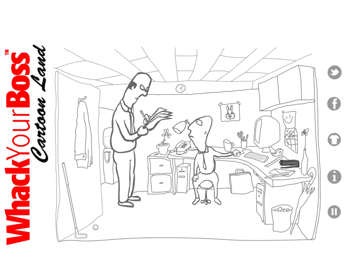 Whack Your Boss Cartoon Land
