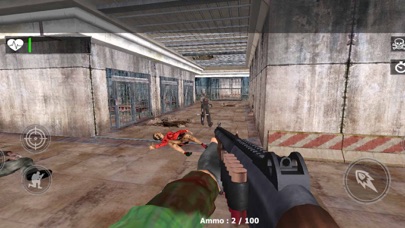 Zombie Shooting Dead War Game Screenshot