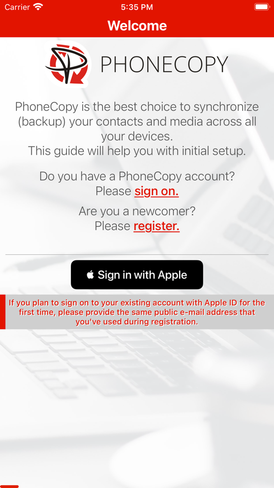 #1. PhoneCopy (iOS) By: e-FRACTAL