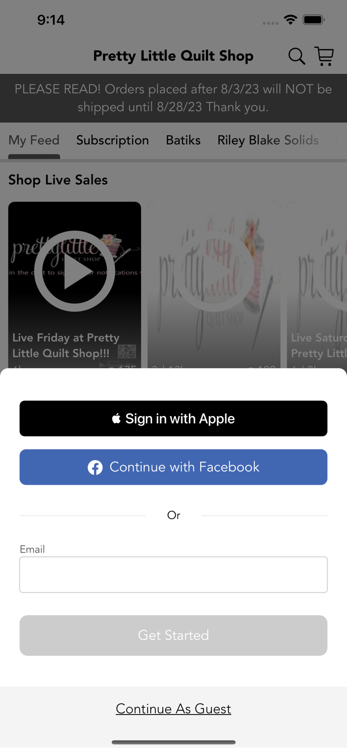 Pretty Little Quilt Shop