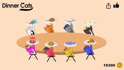 Dinner Cats: Cat Music Games Screenshot