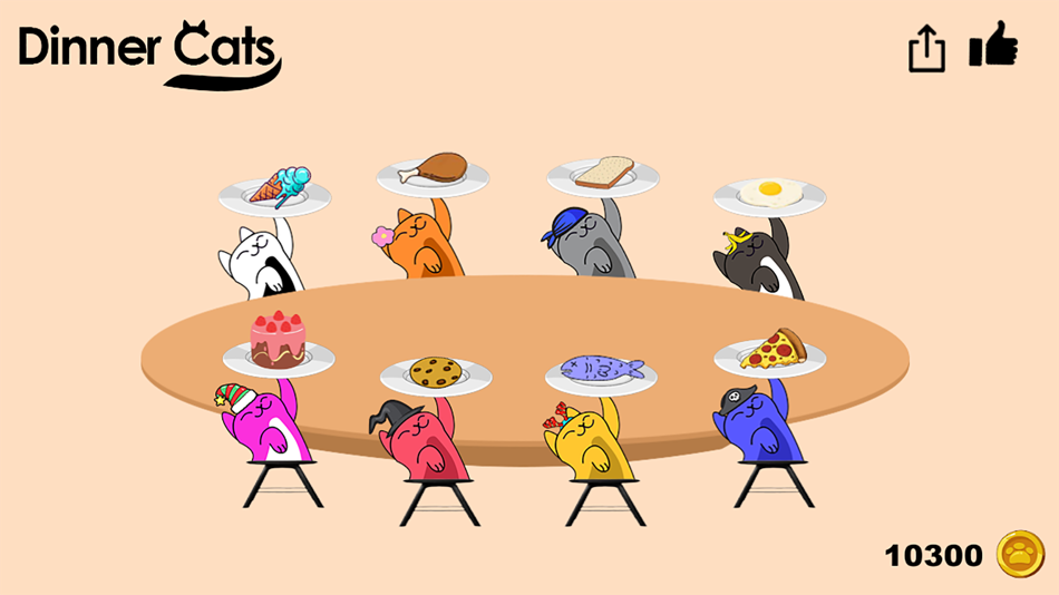 Dinner Cats: Cat Music Games - 1.2 - (iOS)
