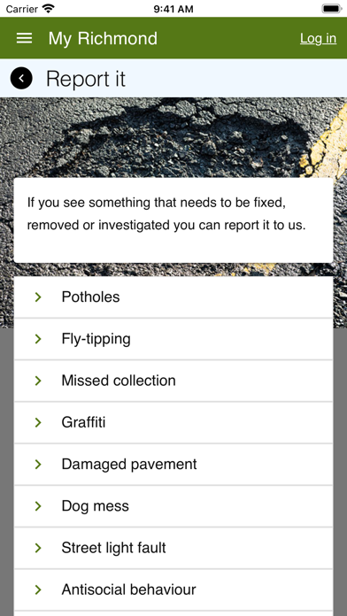 My Richmond App Screenshot