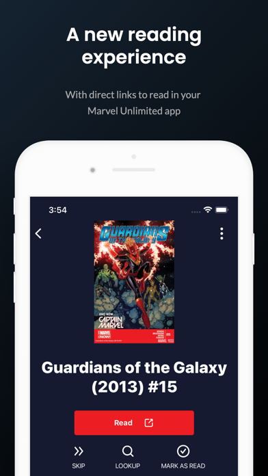 Redwing: Comic Reading Orders Screenshot