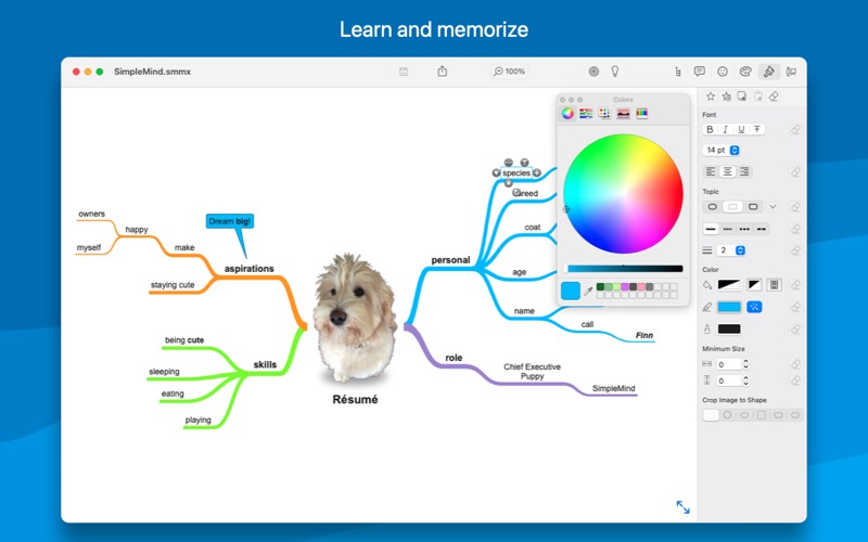 SimpleMind − Mind Mapping Screenshot