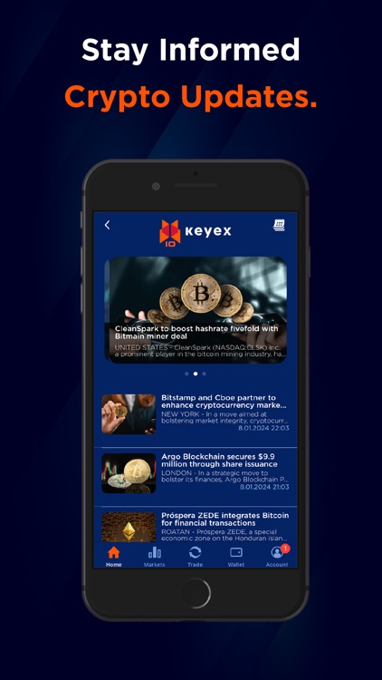 Keyex.io - Buy BTC, ETH screenshot-5