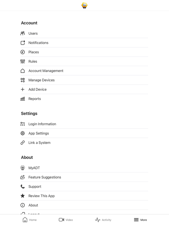 ADT Smart Services iPad screenshot 5 - Lifestyle app