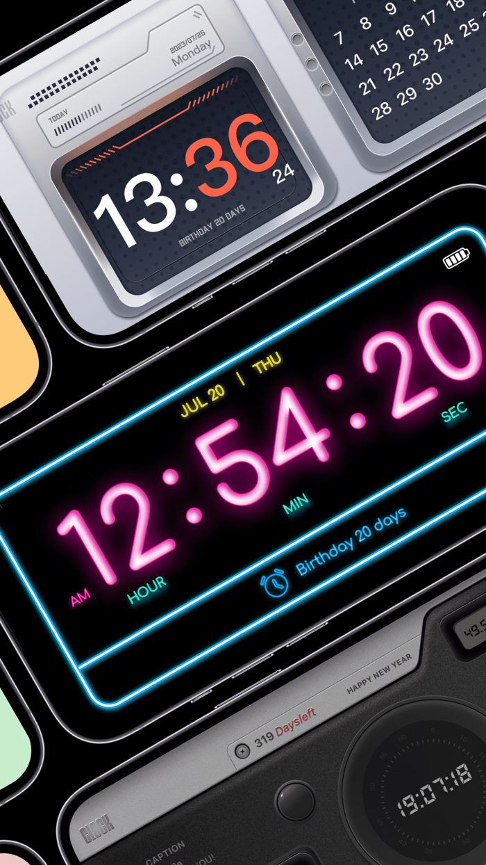 17 Clock - StandBy Widgets