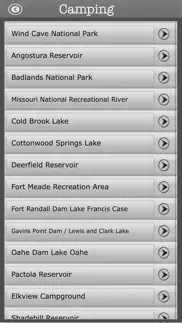 south dakota -camping & trails iphone screenshot 2